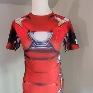 Under Armour Compression Marvel Civil War Captain America Shirt